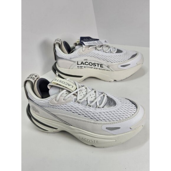 Lacoste‎ Odyssa 123 Sneakers Women's 6 White Grey - Picture 12 of 12